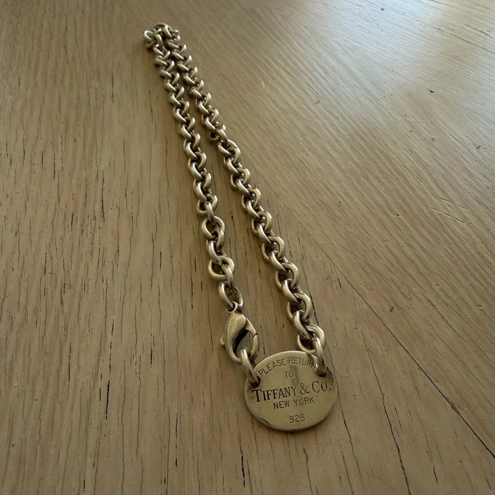 Tiffany & Co. Sterling Silver Chain Necklace - Picture 5 of 5